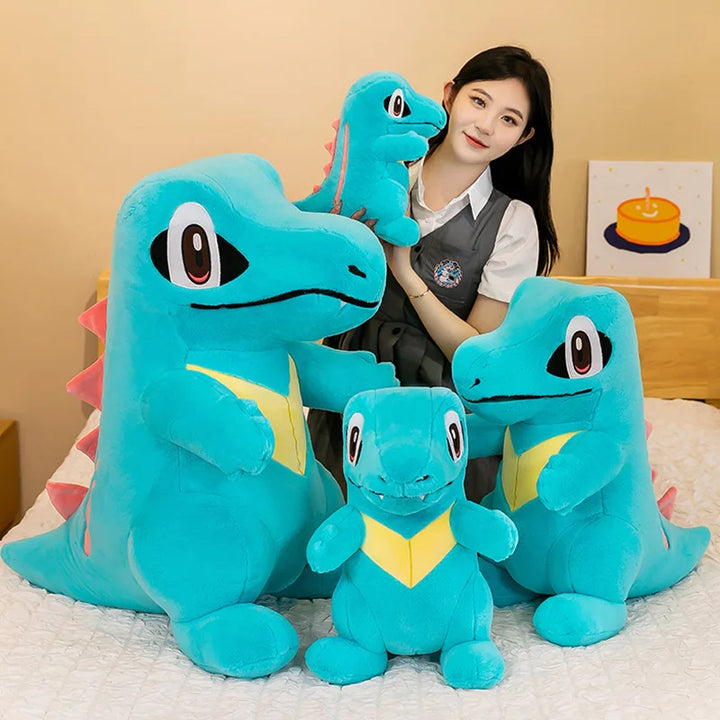 30/60cm Pokemon Totodile Plush Toys Dolls Pillow Kawaii Anime Plushie Soft Toys Stuffed Animals Doll Birthday Gift for Kids