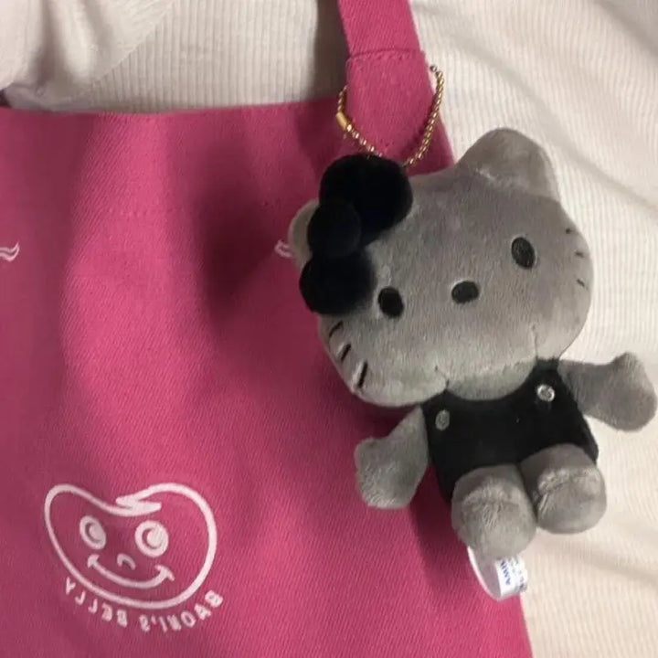 Sanrio Hello Kitty Cartoon Plush Toys Kawaii Keychain Accessories Soft Stuffed Doll Cute Backpack Pendant Girls Halloween Gift