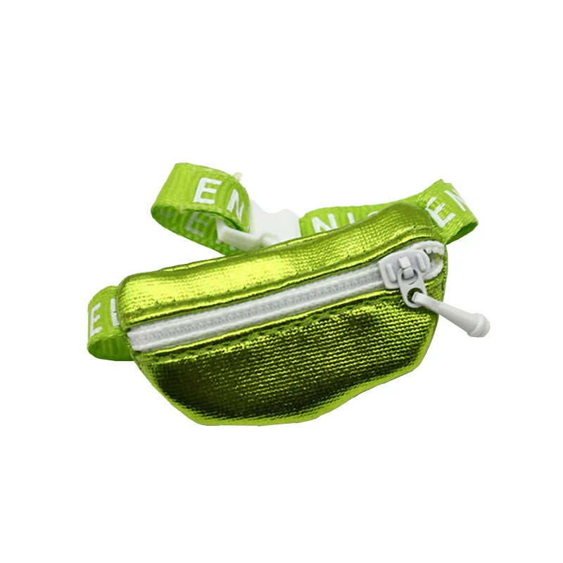 Crossbody Bag Labubu I II III Doll Accessories Belt Bag For 1/11 OB11 Dolls DIY Doll Toys Backpack 1/6 1/8 1/12 BJD Dolls Bag