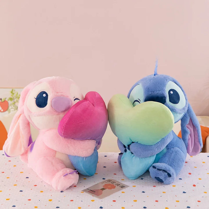 Disney Lilo & Stitch Plush Toys Kawaii Plushie Doll Stitch Angel Pillows Stuffed 28-58cm Valentine Christmas Gifts Girlfriend
