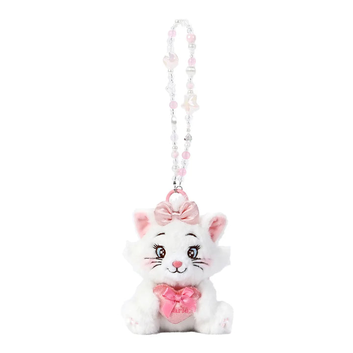 Kawaii Disney The Aristocats Marie Plush Toys Backpack Pendant Cute Cartoon Keychain Doll Decoration Girl Birthday Creative Gift