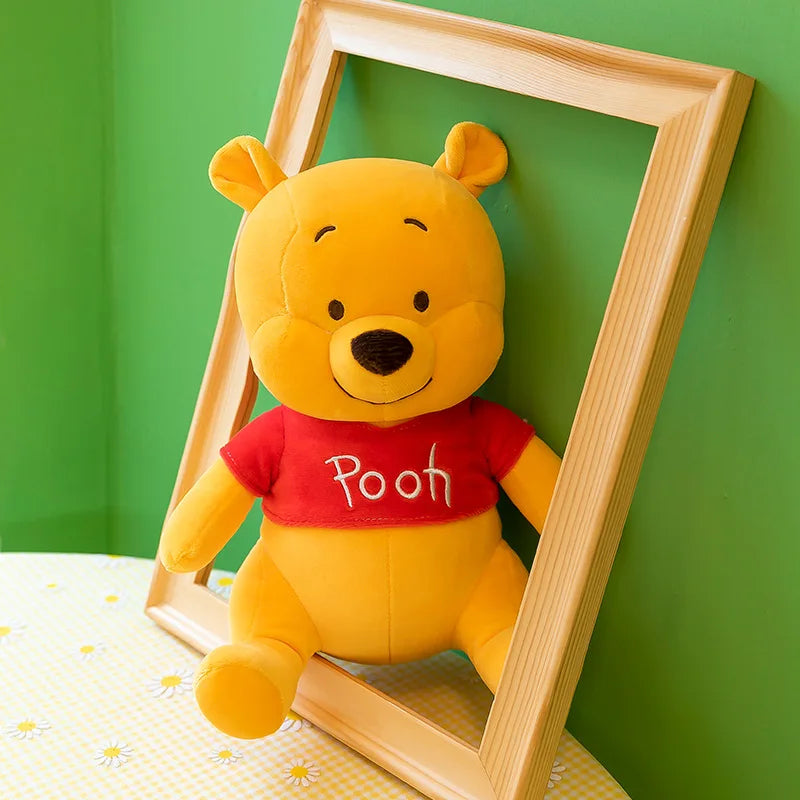 22-60cm Disney Winnie The Pooh Plush Toys Cute Large Stuffed Toys Cartoon Stuffed Anime Plushie Big Bear Doll Kid for Gifts