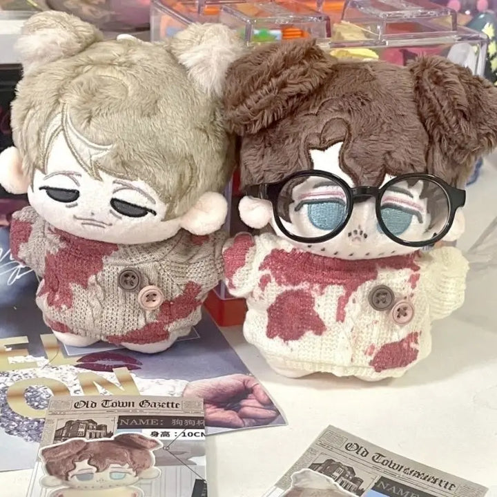 New In Stock 10cm Anime Role Will Hannibal Kawaii Cosplay Cotton Doll Starfish Body Cartoon Mini Soft Plush Doll Toy Figure Gift