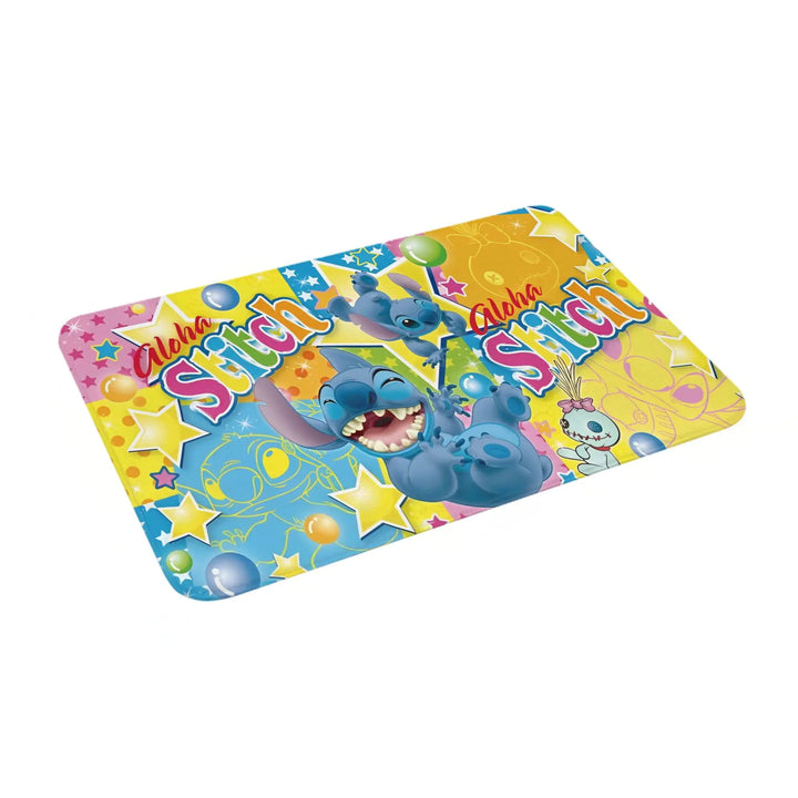 Stitch Cartoon Angel 624 Memory Foam Bath Mat Rug Non-Slip Soft  Bathroom Floor Rugs Carpet For Bath Entrance Door Doormat
