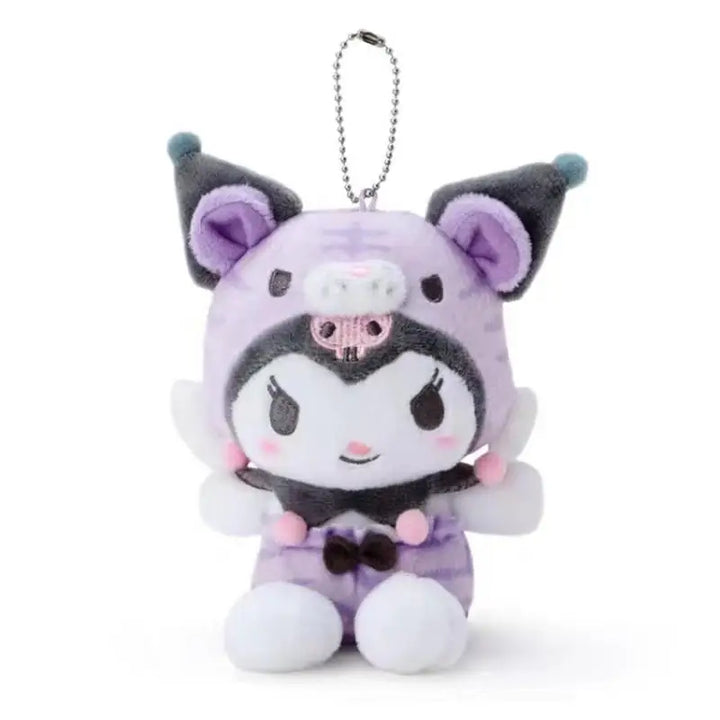 Sanrio Kuromi My Melody Plush Toys Kawaii Cinnamoroll Backpack Pendant Soft Stuffed Doll Keychain for Boy and Girl Birthday Gift