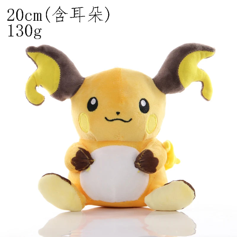 Pokemon Plush Toy Riolu Sprigatito Lugia Litten Cyndaquil Mewtwo Pikachu Peluche Gengar Blastoise Sandshrew Quilava Phanpy Doll