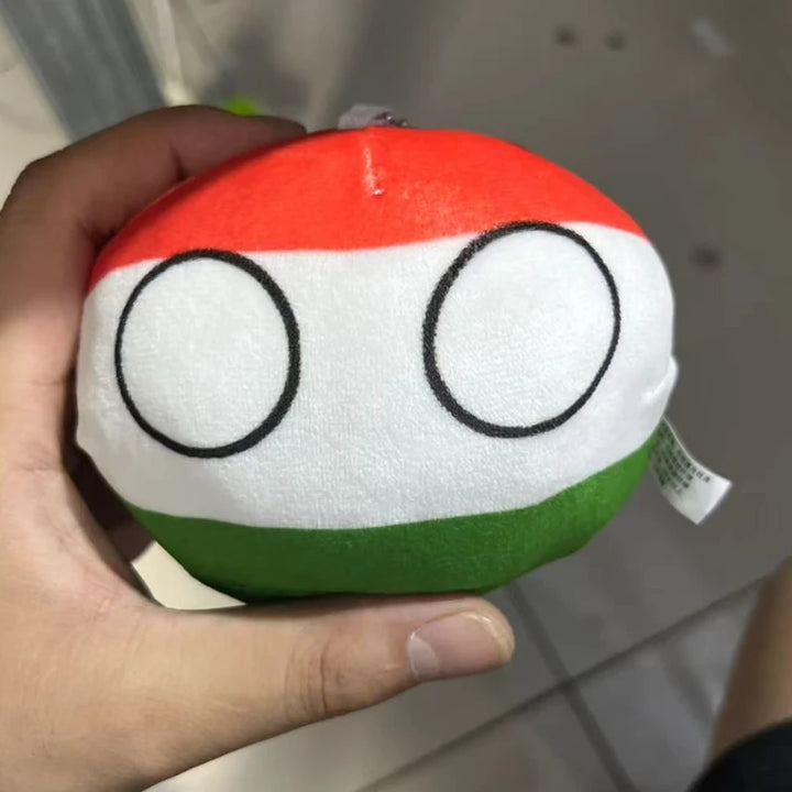 10cm Country Ball Plush Toys 70 Styles Polandball Pendant Country Balls Decor Countryball Stuffed Doll Christmas Gift for Kids