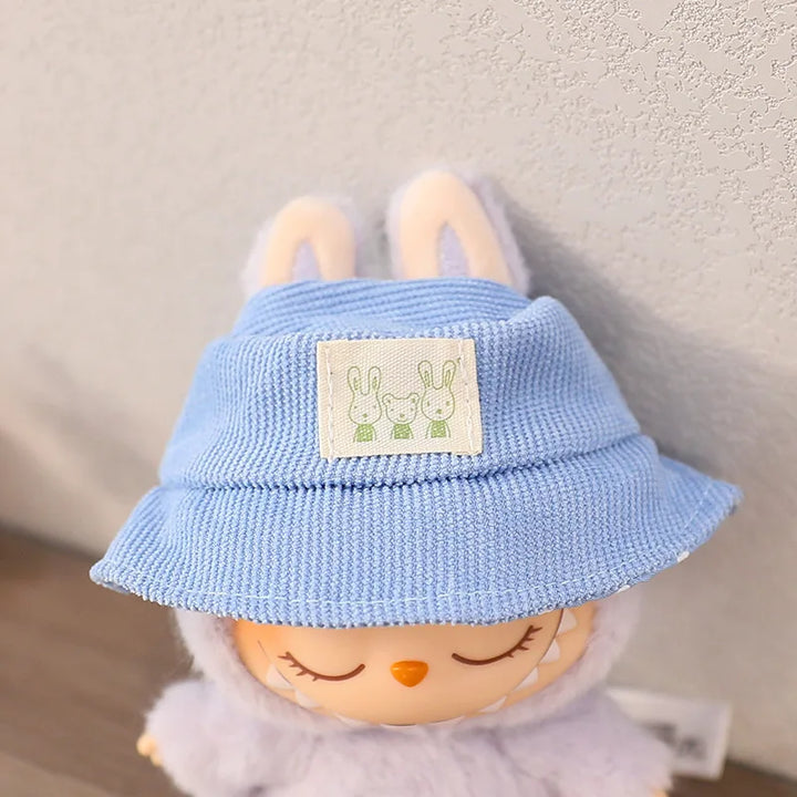Labubu Doll Hat 15/17cm Plush Doll'S Accessories Sitting Party Labubu I II Idol Dolls Hat