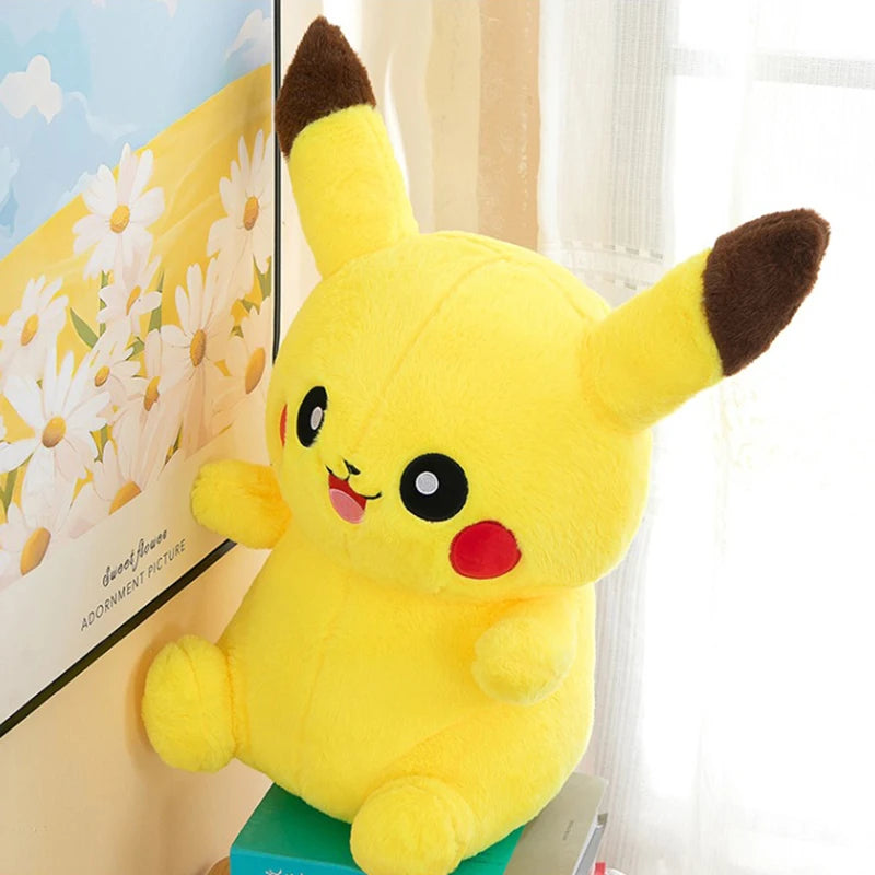 40/60/80cm Pokemon Plush Doll Pink Pikachu Rabbit Plush Pokémon Plushie Animal Stuffed Toys Kawaii Soft Pillow Gift for Children