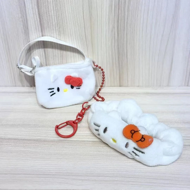 For Labubu doll clothes Sanrio Cotton Doll DIY Accessories My Melody Kuromi  Mini Shoulder Bag Dressing Doll Accessories Gifts