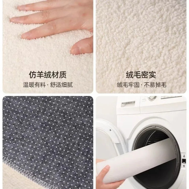 Cute Inoue Toro Carpet Living Room Bedroom Plush Foot Pads Children's Bedroom Cartoon Soft Decorative Home Carpet Christmas Gift