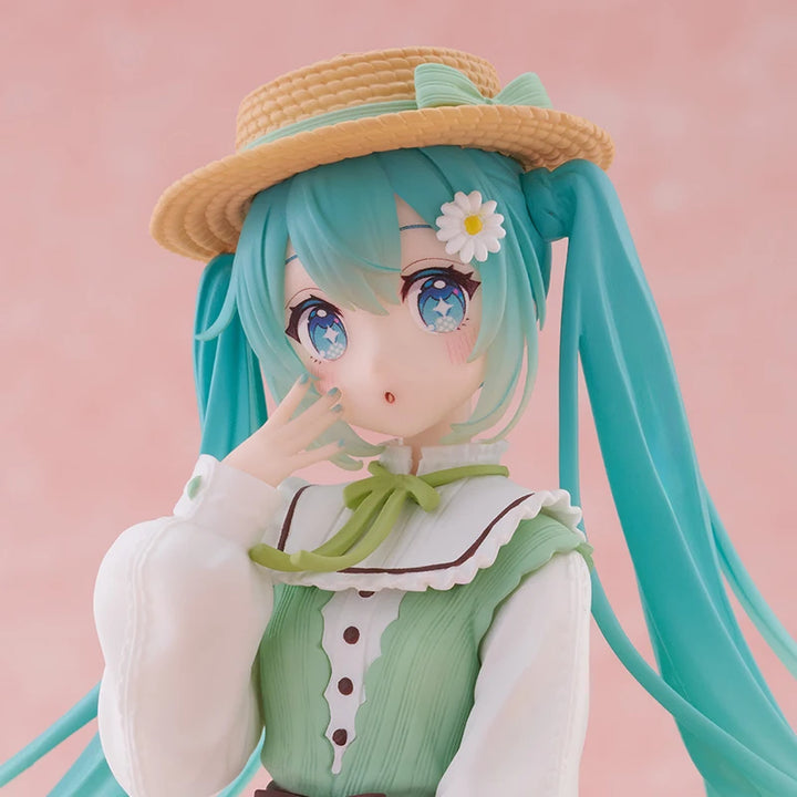 Anime Figure Hatsune Miku Fashion Country Original Taito Action Figurine Toys Collector Customized Model Doll 18cm