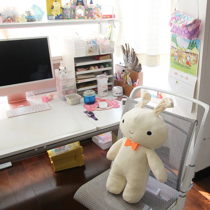 50cm Cartoon Crayon Shin-chan Nini Happy and Happy Rabbit Plush Doll Sofa Bedroom Pillow Decoration Ornament Christmas Gift