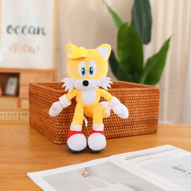 Supersonic Hedgehog Sonic Plush Cartoon Game Anime Children'S Plush Doll Toys Christmas Birthday Gift Home Decoration Ornaments