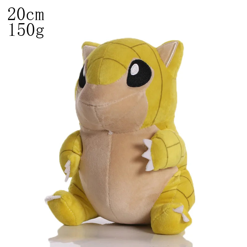Pokemon Plush Toy Riolu Sprigatito Lugia Litten Cyndaquil Mewtwo Pikachu Peluche Gengar Blastoise Sandshrew Quilava Phanpy Doll