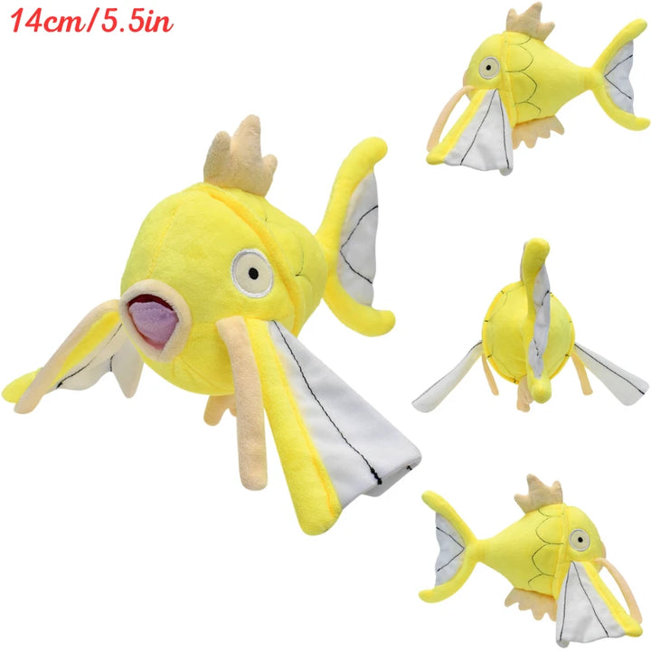 Kawaii Pokemon Gengar Magikarp Psyduck Soft Plush Toys Mew Mewtwo Poliwag Lapras Galarian Ponyta Stuffed Animals Peluche Dolls