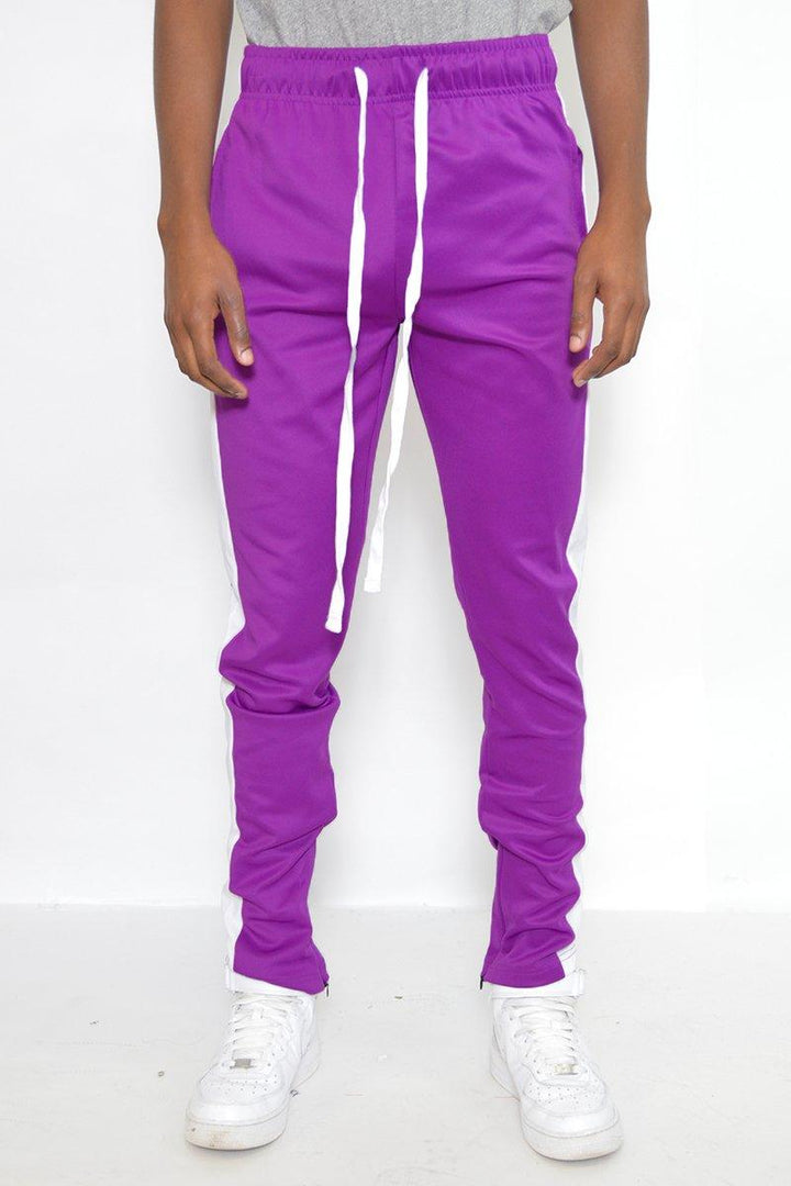 CLASSIC SLIM FIT TRACK PANTS - Brand My Case