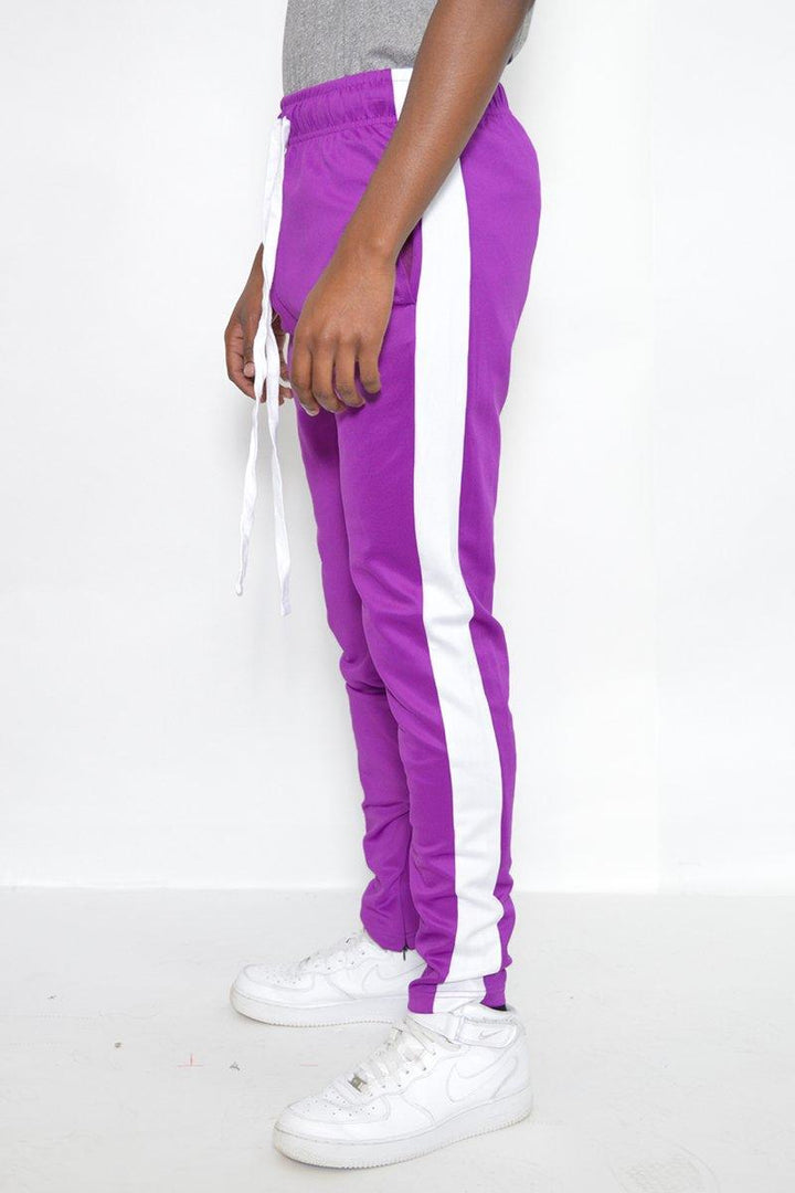 CLASSIC SLIM FIT TRACK PANTS - Brand My Case