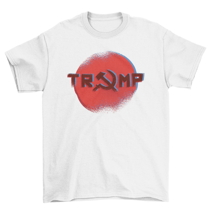 Trump Russian Style Graphic T-shirt