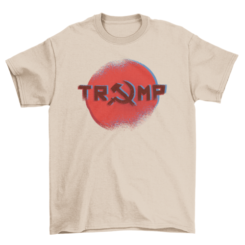 Trump Russian Style Graphic T-shirt