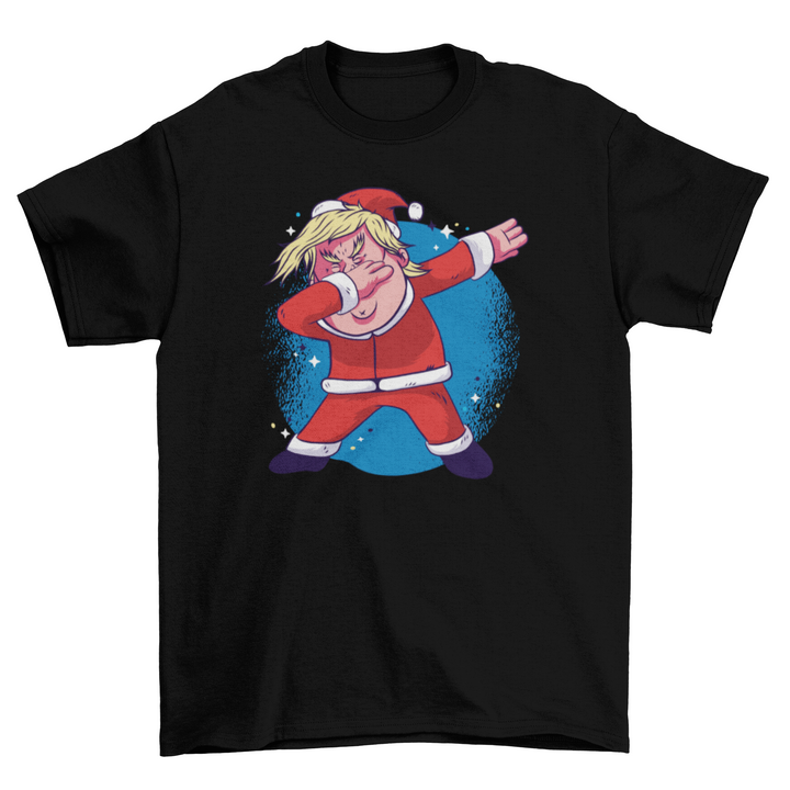 Trump Santa Dabbing T-Shirt