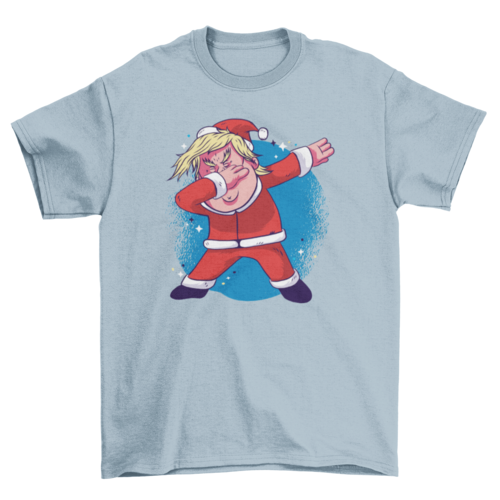 Trump Santa Dabbing T-Shirt