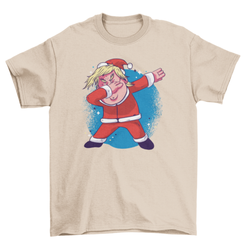 Trump Santa Dabbing T-Shirt