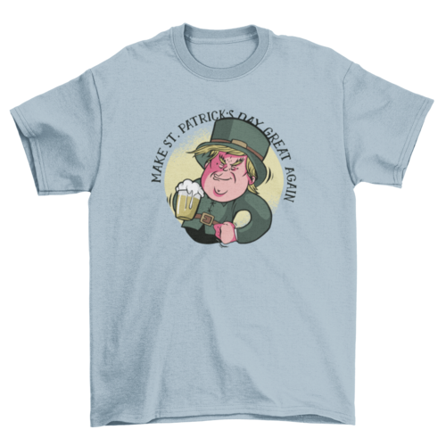 Leprechaun Trump President of the USA St. Patrick's Day attire T-Shirt