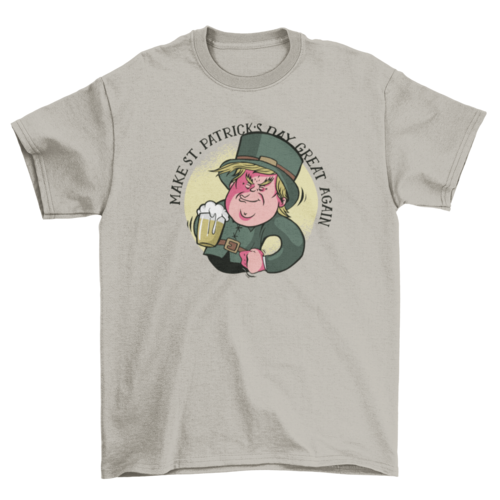 Leprechaun Trump President of the USA St. Patrick's Day attire T-Shirt