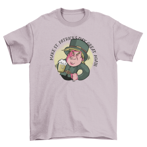 Leprechaun Trump President of the USA St. Patrick's Day attire T-Shirt