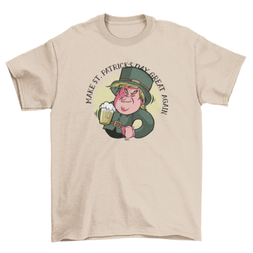 Leprechaun Trump President of the USA St. Patrick's Day attire T-Shirt