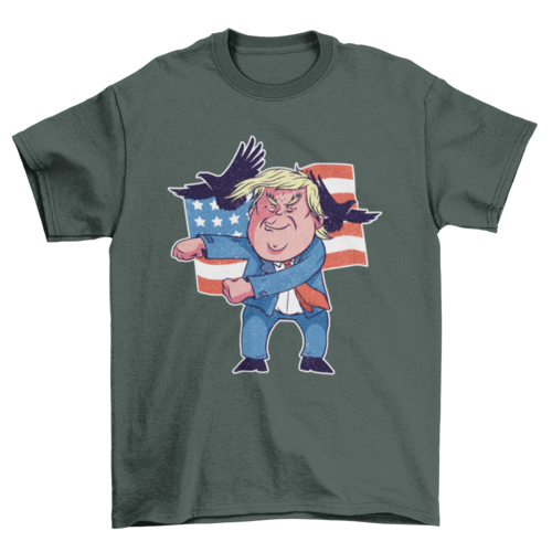 Dancing Trump T-Shirt Design