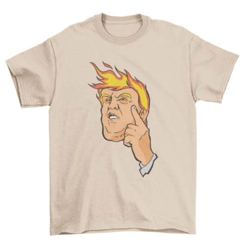 Trump fire t-shirt