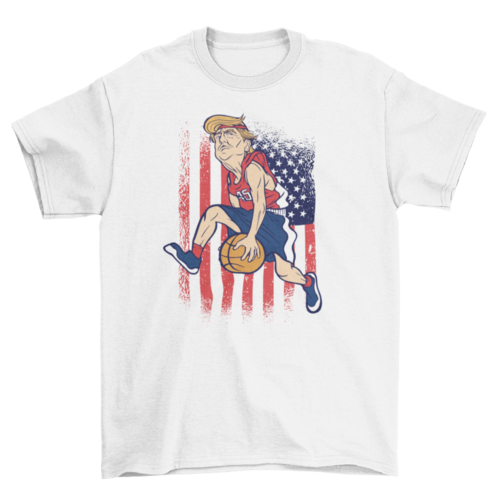 Trump Basketball T-shirt