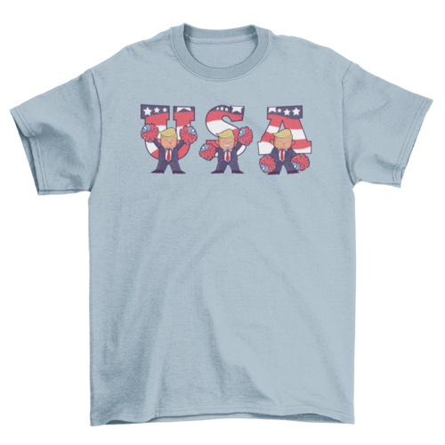 USA Trump Cartoon T-shirt