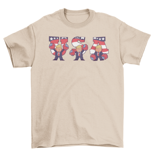 USA Trump Cartoon T-shirt