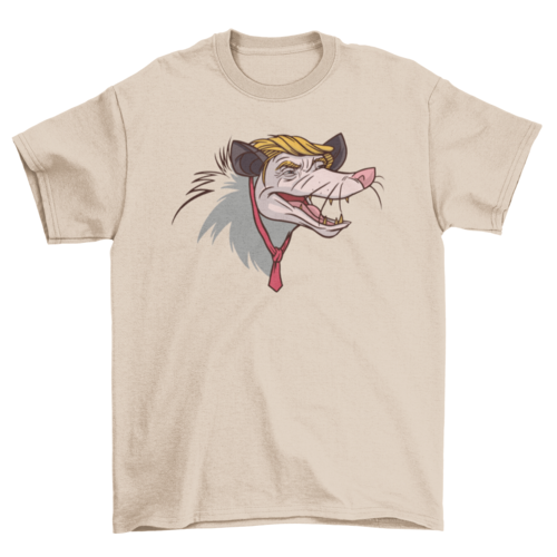 Opossum Trump t-shirt design