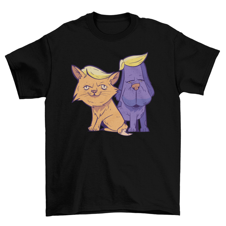 Trump Cat and Dog T-shirt