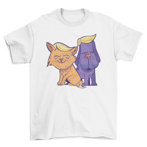 Trump Cat and Dog T-shirt