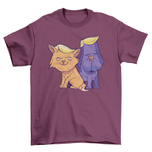 Trump Cat and Dog T-shirt