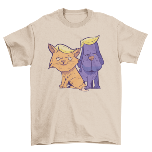 Trump Cat and Dog T-shirt