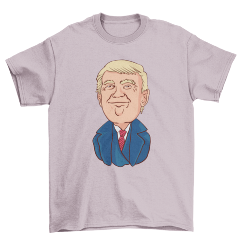 Happy trump t-shirt design