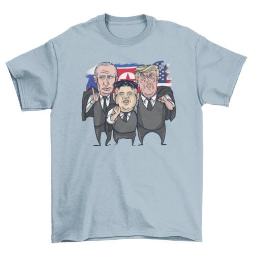 Putin kim trump t-shirt