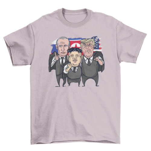 Putin kim trump t-shirt