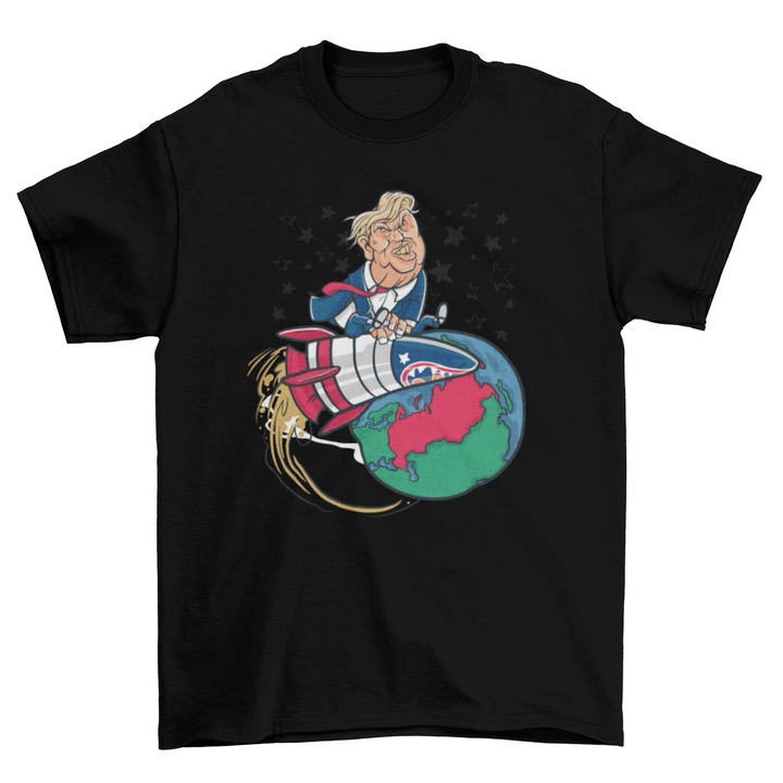 Trump missile t-shirt