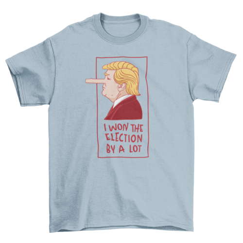Donald Trump pinocchio t-shirt