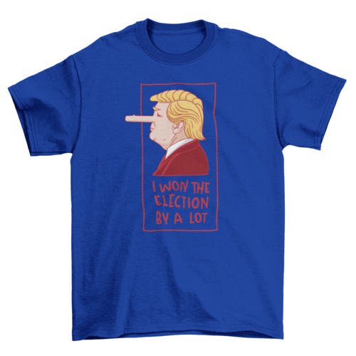 Donald Trump pinocchio t-shirt