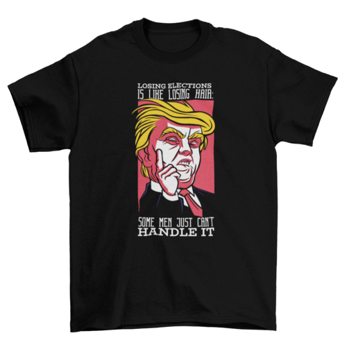 Trump hair t-shirt