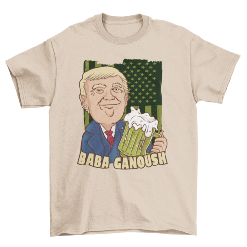 Trump drinking beer t-shirt