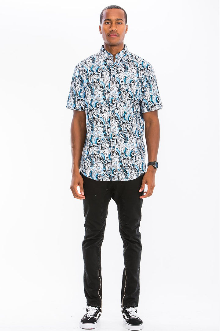 HAWAIIANISCHES BUTTON-DOWN-HEMD